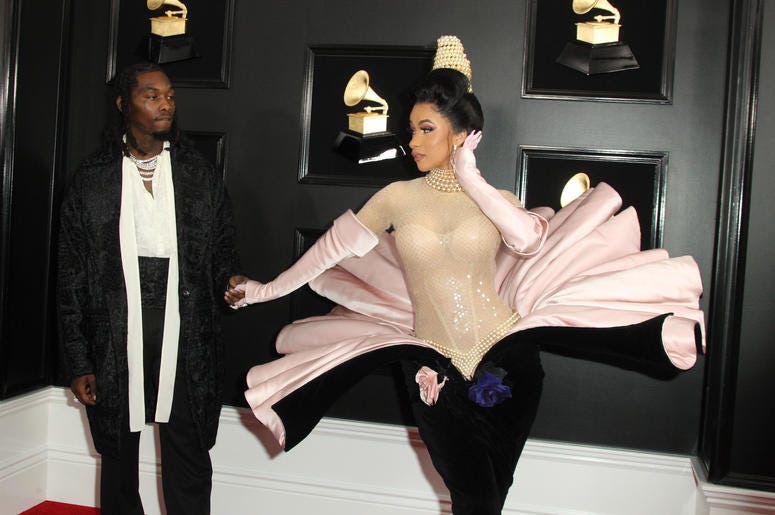 10 February 2019 - Los Angeles, California - Cardi B. 61st Annual GRAMMY Awards held at Staples Center 10 February 2019 - Los Angeles, California - Cardi B. 61st Annual GRAMMY Awards held at Staples Center