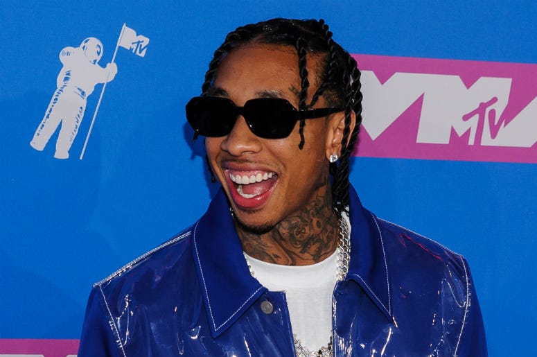 Tyga 20 August 2018 - New York, New York - Tyga. 2018 MTV Video Music Awards at Radio City Music Hall.