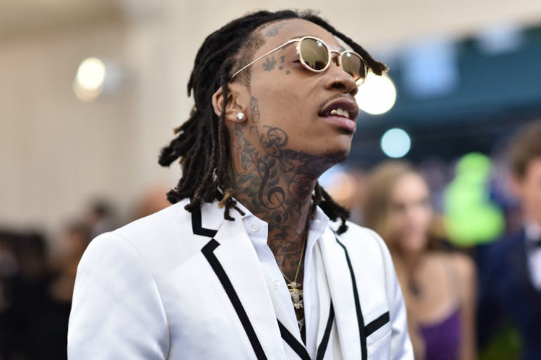 Wiz Khalifa Wiz Khalifa arriving at The Metropolitan Museum of Art Costume Institute Benefit celebrating the opening of Rei Kawakubo / Comme des Garcons : Art of the In-Between held at The Metropolitan Museum of Art in New York, NY, on May 1, 2017.