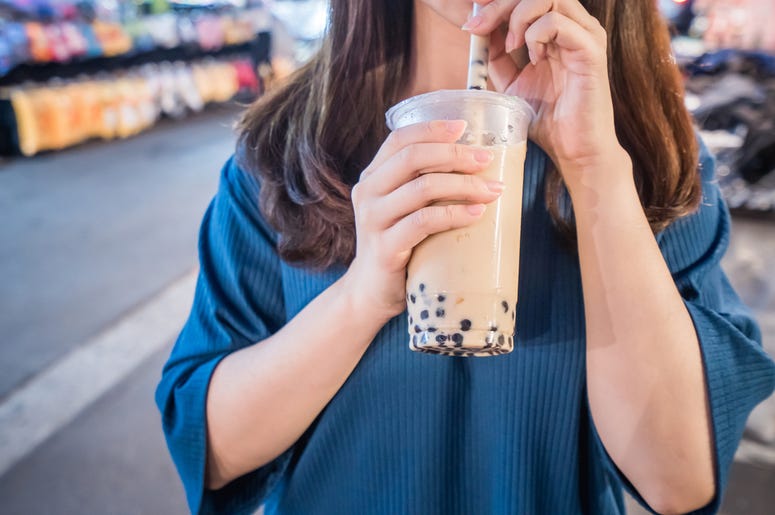Boba, Bubble Tea, Milk Tea Boba, Bubble Tea, Milk Tea (Photo credit: insjoy/Getty Images)