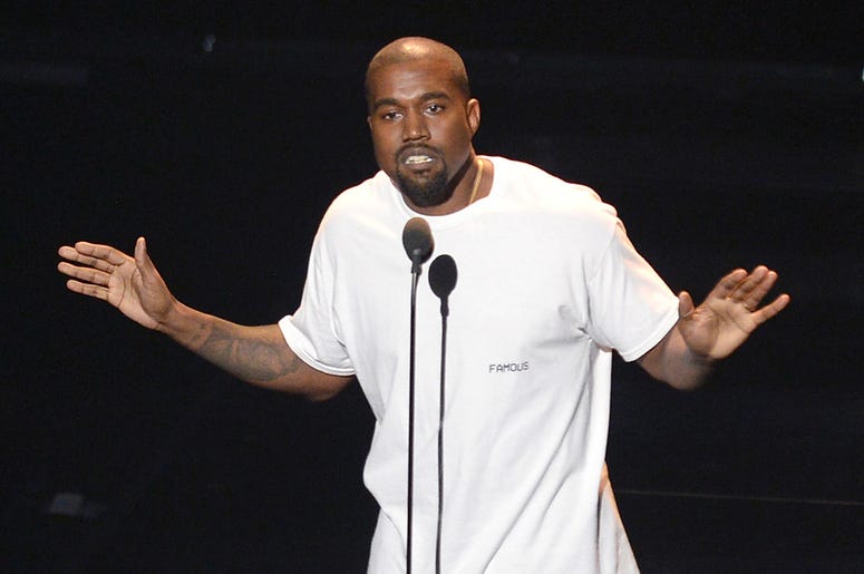 Kanye West 8/28/2016 - Kanye West at the MTV Video Music Awards 2016, Madison Square Garden, New York City. (Photo by PA Images/Sipa USA)