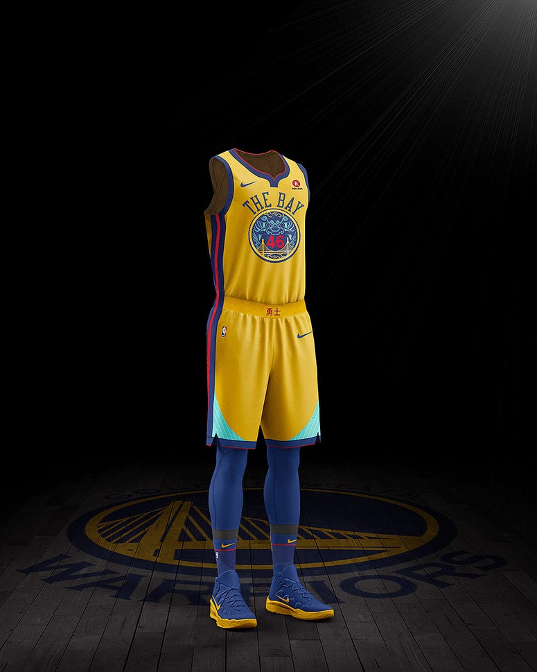 Warriors Chinese Heritage Uniforms Warriors Chinese Heritage Uniforms