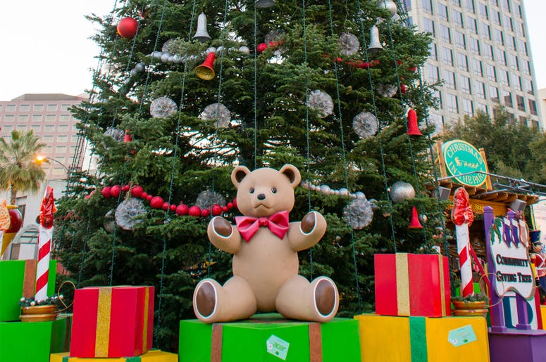 San Jose's Annual Christmas in the Park - Giant Christmas Tree with Presents San Jose's Annual Christmas in the Park - Giant Christmas Tree with Presents © Nam Nguyen