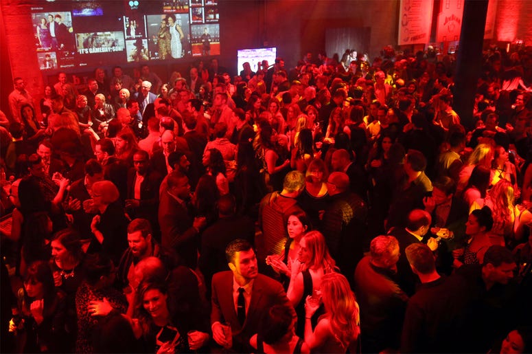 The Mezzanine San Francisco SAN FRANCISCO, CA - FEBRUARY 05: Guests attend Bleacher Reports Bleacher Ball presented by go90 at The Mezzanine prior to Sundays big game on February 5, 2016 in San Francisco, California. (Photo by Joe Scarnici/Getty Images for Bleacher Ball)