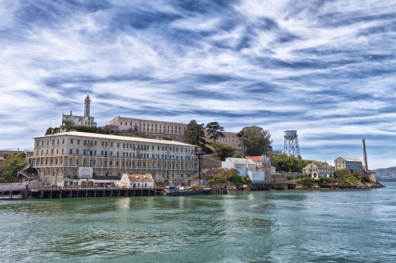 Alcatraz Island A view of Alcatraz Island from the ferry on arrival (Photo credit: Ian Whitworth/Dreamstime)