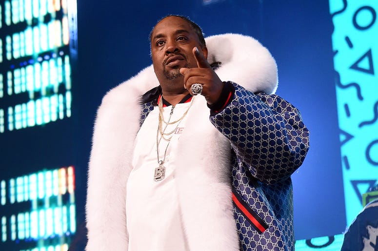 Eric B. NEW YORK, NY - JUNE 01: Eric B peforms during the YO! MTV Raps 30th Anniversary Live Event at Barclays Center on June 1, 2018 in New York City. (Photo by Nicholas Hunt/Getty Images)