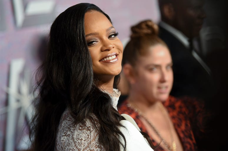 AP18257103650579 Singer Rihanna attends the 4th annual Diamond Ball at Cipriani Wall Street on Thursday, Sept. 13, 2018, in New York. (Photo by Evan Agostini/Invision/AP)
