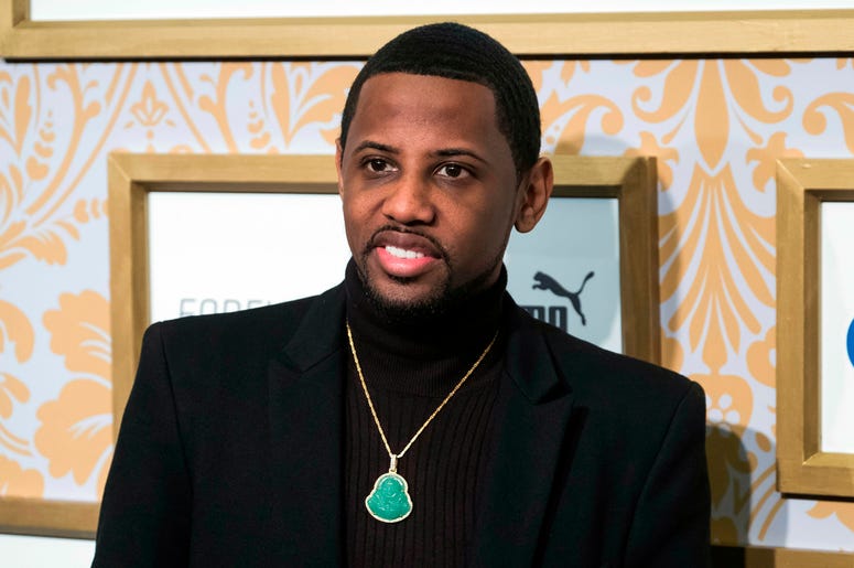 AP18284043067421 In this Jan. 27, 2018, file photo, Fabolous attends the Roc Nation pre-Grammy brunch at One World Trade Center in New York. A grand jury in New Jersey has indicted rapper Fabolous on counts of domestic violence and making terroristic threats. The rapper,
