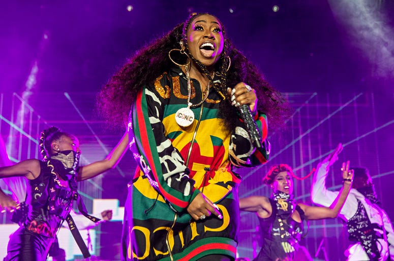 AP18310801443917 In this July 7, 2018 file photo, Missy Elliott performs at the 2018 Essence Festival in New Orleans. Elliott, one of rap’s greatest voices and also a songwriter and producer who has crafted songs for Beyonce and Whitney Houston, is one of the nominees for
