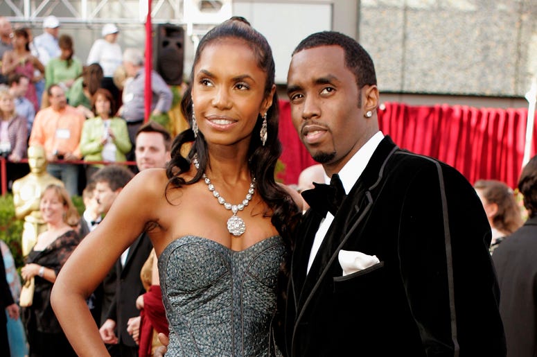 AP18322708359685 In a Feb. 27, 2005 file photo, Sean "P. Diddy" Combs arrives with date, Kim Porter, for the 77th Academy Awards in Los Angeles. Sean “Diddy” Combs on Sunday, Nov. 18, 2018 is making his first public statements since the loss of longtime former girlfriend