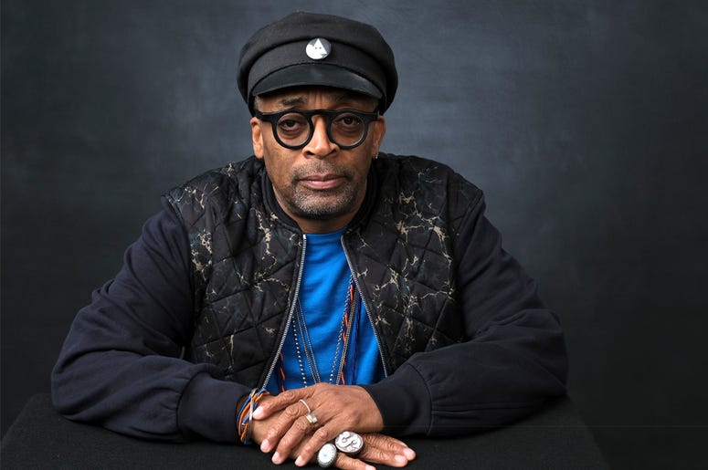 AP19035691308974 Spike Lee poses for a portrait at the 91st Academy Awards Nominees Luncheon at The Beverly Hilton Hotel on Monday, Feb. 4, 2019, in Beverly Hills, Calif. (Photo by Chris Pizzello/Invision/AP)