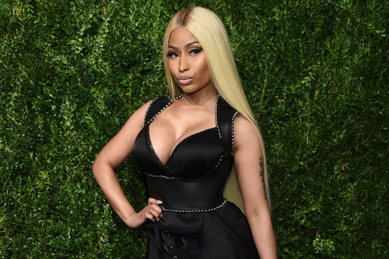 AP19043010227852 In this Nov. 6, 2017 file photo, Nicki Minaj attends the 14th Annual CFDA Vogue Fashion Fund Gala in New York. Minaj says she’s canceling her appearance at the BET Experience Concert after the network tweeted about her and fellow rapper Cardi B. Minaj sai