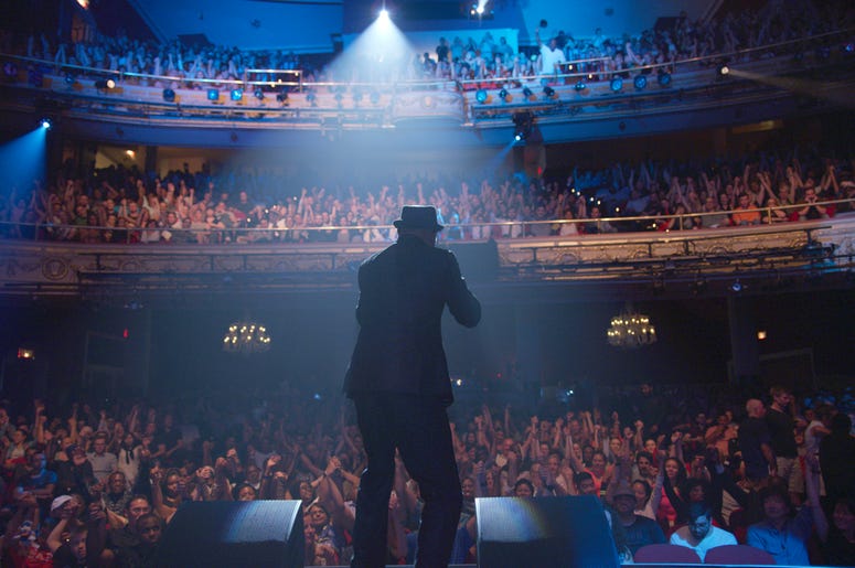 AP19044803411706 This image released by the Tribeca Film Festival shows a scene from Roger Ross Williams’ “The Apollo,” which will kick off the annual festival on April 24. (Tribeca Film Festival via AP)