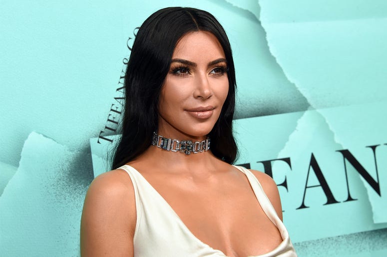 AP19100688971579 This Oct. 9, 2018 file photo shows Kim Kardashian West at the Tiffany & Co. 2018 Blue Book Collection: The Four Seasons of Tiffany celebration in New York. (Photo by Evan Agostini/Invision/AP, File)