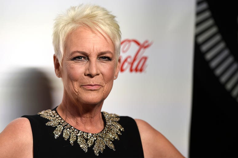 AP19200687840433 In this April 4, 2019 file photo, Jamie Lee Curtis, recipient of the CinemaCon vanguard award, poses at the Big Screen Achievement Awards at Caesars Palace in Las Vegas. (Photo by Chris Pizzello/Invision/AP, File)