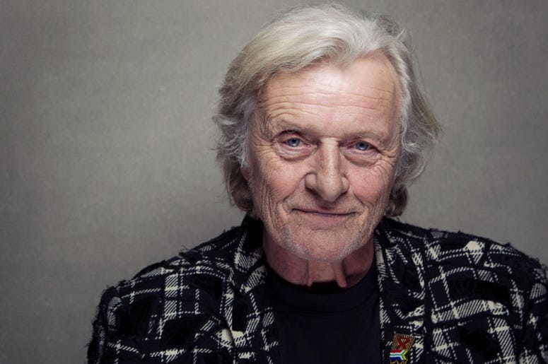 AP19205611946859 This Jan. 19, 2013 file photo shows actor Rutger Hauer at the Sundance Film Festival in Park City, Utah. Hauer, who specialized in menacing roles, including a memorable turn as a murderous android in "Blade Runner" opposite Harrison Ford, has died July 19