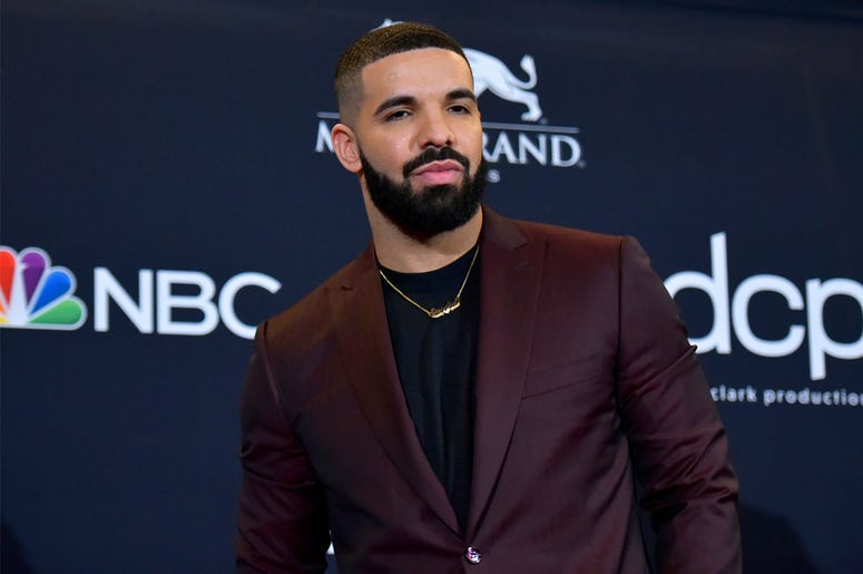 AP19206704285722 This May 1, 2019 file photo shows Drake at the Billboard Music Awards in Las Vegas. (Photo by Richard Shotwell/Invision/AP, File)