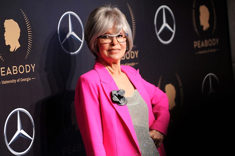 AP19210590423320 This May 18, 2019 file photo shows actress Rita Moreno at the 78th annual Peabody Awards in New York. (Photo by Brad Barket/Invision/AP, File)