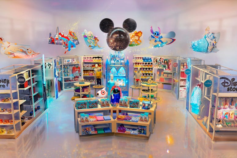 AP19236785654652 This image provided by Target Brand Inc and Disney shows an artist rendering of a store. (Target Brand Inc. and Disney via AP)