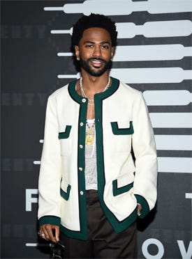 AP19254173146786 Rapper Big Sean attends the Spring/Summer 2020 Savage X Fenty show, presented by Amazon Prime, at the Barclays Center on Tuesday, Sept, 10, 2019, in New York. (Photo by Evan Agostini/Invision/AP)