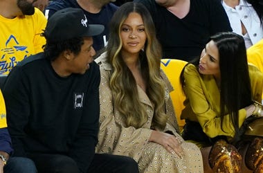 Jay-Z and Beyonce attend Game Three of the 2019 NBA Finals Jay-Z and Beyonce attend Game Three of the 2019 NBA Finals