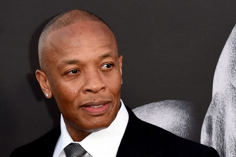 Producer Dr. Dre arrives at the premiere screening of HBO's "The Defiant Ones" at Paramount Studios on June 22, 2017 in Los Angeles, California Producer Dr. Dre arrives at the premiere screening of HBO's "The Defiant Ones" at Paramount Studios on June 22, 2017 in Los Angeles, California