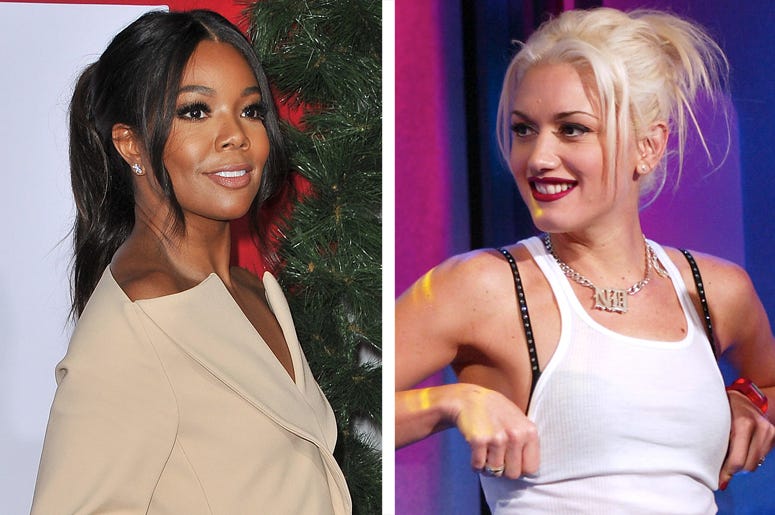 Gabrielle Union and Gwen Stefani Gabrielle Union and Gwen Stefani (Photo credit: Sthanlee B. Mirador/Sipa USA/Scott Gries/ImageDirect)