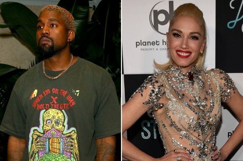 Kanye West and Gwen Stefani Kanye West and Gwen Stefani