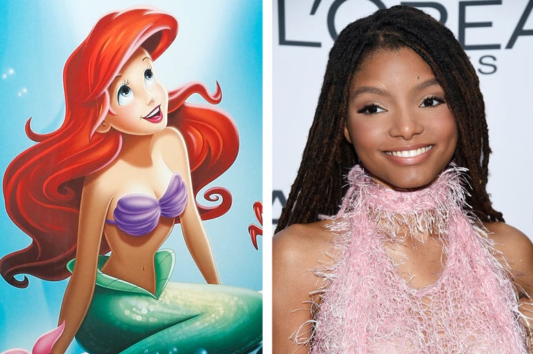 Disney's The Little Mermaid and Halle Bailey Disney's The Little Mermaid and Halle Bailey (Photo credit: Cindy Ord/Getty Images for Walt Disney Studios Motion Pictures/Evan Agostini/Invision/AP, File)