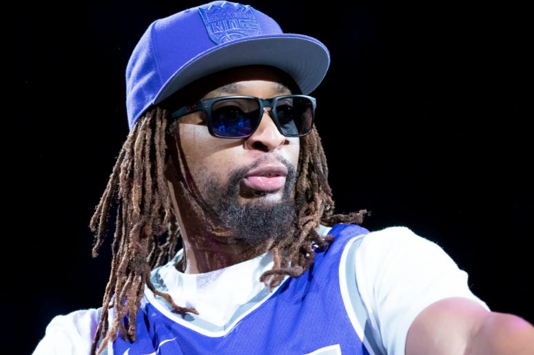 Lil Jon performs during halftime between the Sacramento Kings and the Houston Rockets Lil Jon performs during halftime between the Sacramento Kings and the Houston Rockets