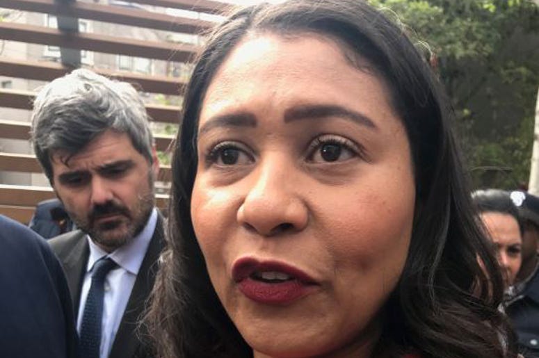San Francisco Mayor London Breed San Francisco Mayor London Breed (Photo credit: Doug Sovern/KCBS Radio)