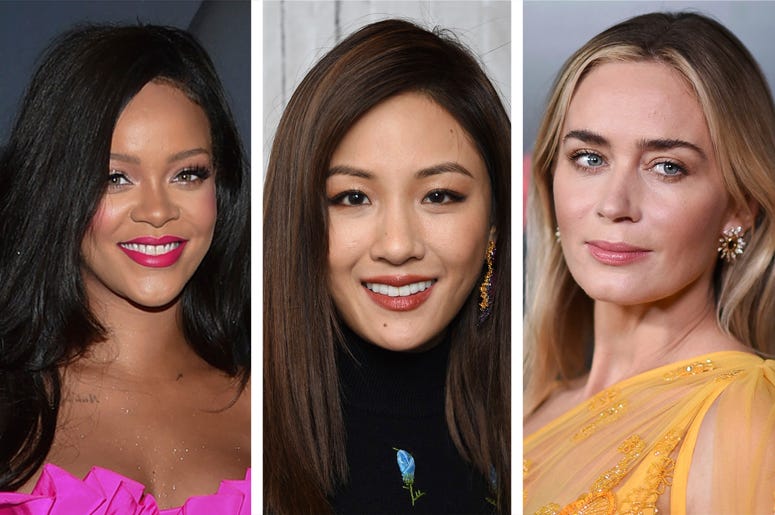 Rihanna, Constance Wu and Emily Blunt Rihanna, Constance Wu and Emily Blunt (Photo credit: AP Photo)