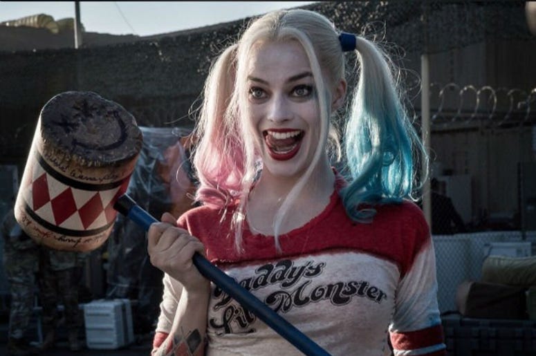 Margot Robbie as 'Harley Quinn' in 'Suicide Squad' Margot Robbie as 'Harley Quinn' in 'Suicide Squad' (Photo credit: Warner Bros.)