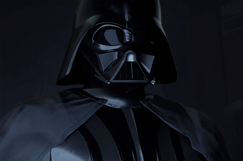 Darth Vader in "Vader Immortal" Darth Vader in "Vader Immortal" (Photo credit: ILMxLAB/Lucasfilm)