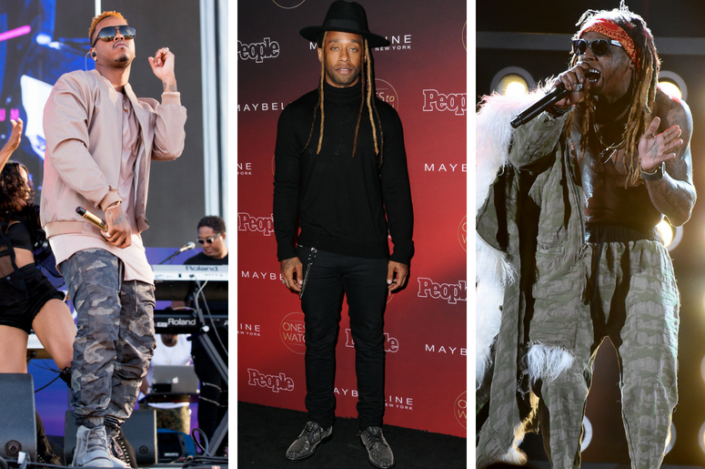Jeremih | Ty Dolla $ign | Lil Wayne Jeremih (Jeremy Felton) at Daytime Village on September 24, 2016, in Las Vegas, Nevada. / Ty Dolla Sign. 2017 People's "One's to Watch" Event held at NeueHouse Hollywood / Lil Wayne performs on the 2017 Billboard Music Awards at the T-Mobile Arena