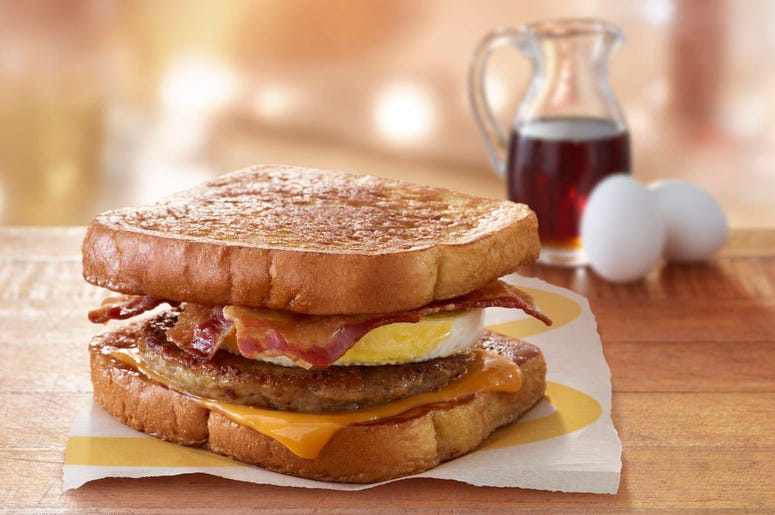 McDonald’s McGriddles French Toast Breakfast Sandwich McDonald’s McGriddles French Toast Breakfast Sandwich