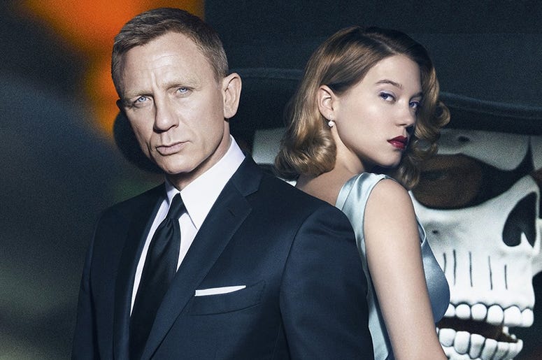 Daniel Craig as James Bond and Léa Seydoux as Madeleine Swann on "Spectre" Daniel Craig as James Bond and Léa Seydoux as Madeleine Swann on "Spectre"