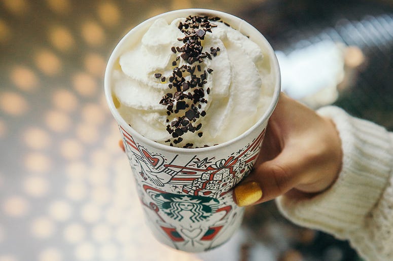 Starbucks Limited Edition Black and White Mochas Starbucks Limited Edition Black and White Mochas