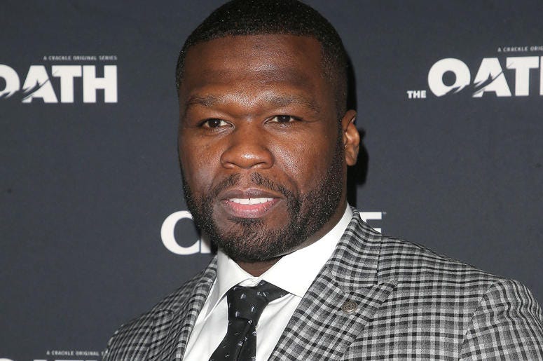 Curtis "50 Cent" Jackson 07 March 2018 - Culver City, California - Curtis Jackson, 50 Cent. "The Oath" TV Series Los Angeles Premiere held at Sony Pictures Studios. Photo Credit: F. Sadou/AdMedia