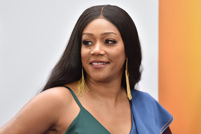 Tiffany Haddish Actress Tiffany Haddish attends "Nobody's Fool" New York Premiere at the AMC Lincoln Square Cinemas in New York, NY, on October 28, 2018. (Photo by Anthony Behar/Sipa USA)