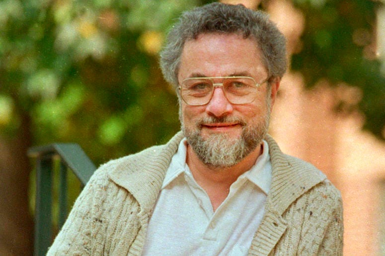 AP18200543352758 In this October 1987, file photo, Adrian Cronauer, a disc jockey on the Saigon-based Dawn Buster radio show from 1965-1966 whose experiences in the Vietnam War were chronicled in the movie "Good Morning, Vietnam," poses outside his home in Philadelphia, P