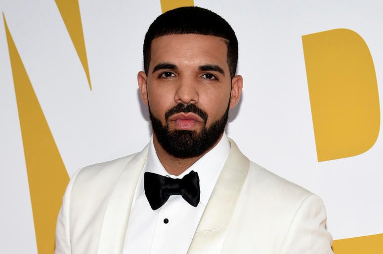 AP18337744246176 In this June 26, 2017 file photo, Canadian rapper Drake arrives at the NBA Awards in New York. Drake is the Spotify’s most-streamed artist of the year globally. Spotify announced Tuesday, Dec. 4, 2018, that the rapper earned 8.2 billion streams in 2018. H