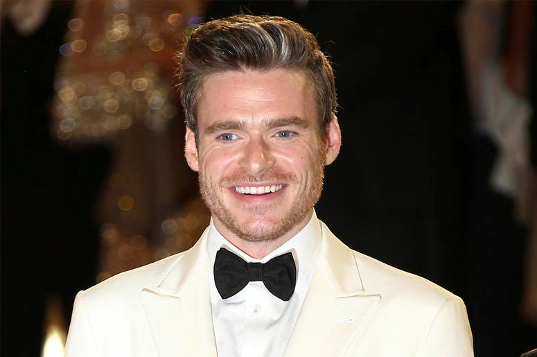 AP19137482309029 Actor Richard Madden poses for photographers upon departing the premiere of the film 'Rocketman' at the 72nd international film festival, Cannes, southern France, Thursday, May 16, 2019. (Photo by Joel C Ryan/Invision/AP)