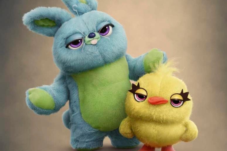 Ducky and Bunny of "Toy Story 4" Ducky and Bunny of "Toy Story 4" (Photo credit: Disney•Pixar)