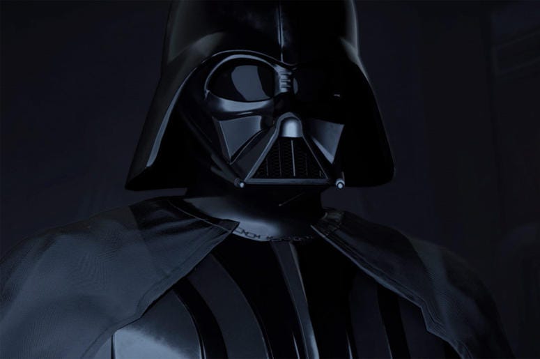Darth Vader in "Vader Immortal" Darth Vader in "Vader Immortal" (Photo credit: ILMxLAB/Lucasfilm)