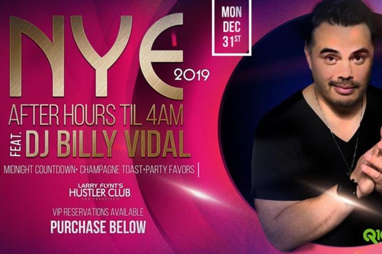 NYE 2019 After Hours by Larry Flynt's Hustler Club San Francisco NYE 2019 After Hours by Larry Flynt's Hustler Club San Francisco
