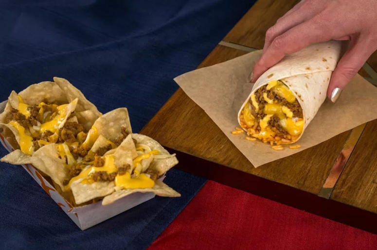 Taco Bell's $1 Triple Melt Burrito and $1 Triple Melt Nachos Taco Bell's $1 Triple Melt Burrito and $1 Triple Melt Nachos