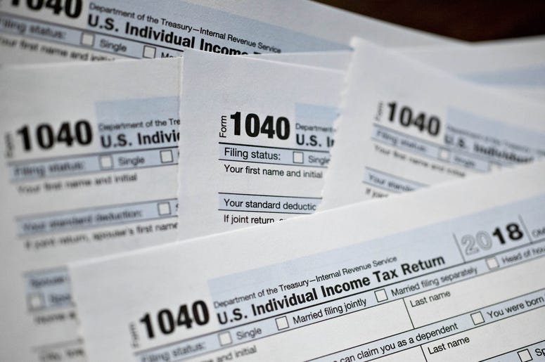 1040 Tax forms