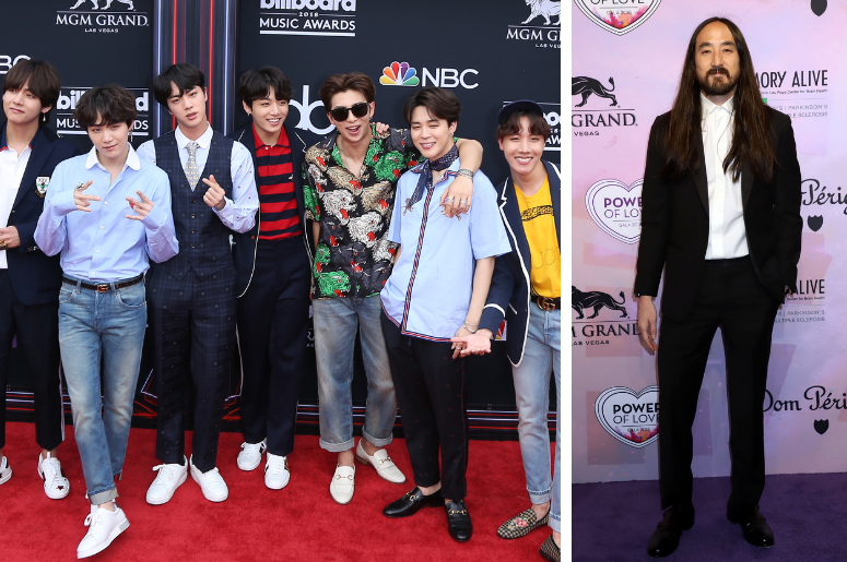 BTS Steve Aoki BTS Steve Aoki