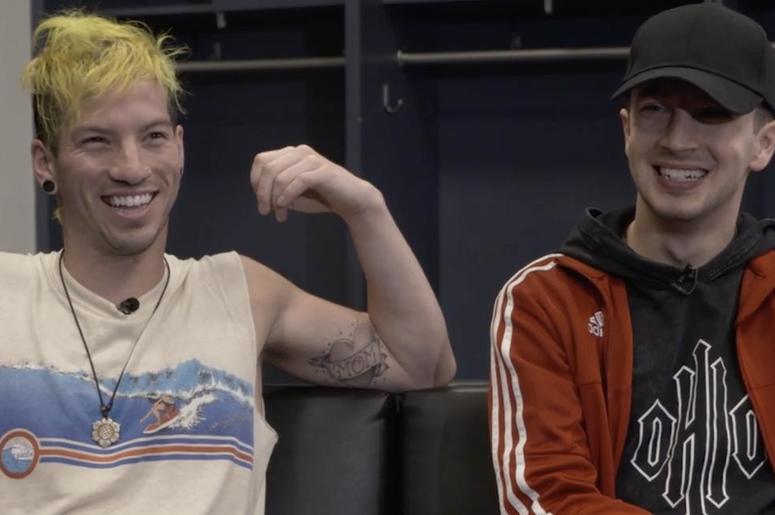 Twenty One Pilots- Josh Dun and Tyler Joseph Twenty One Pilots- Josh Dun and Tyler Joseph